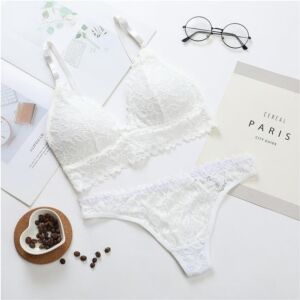 Floral Lace Set - White