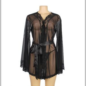 Mesh 3XL Long Chemise