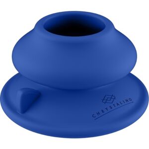 Blue Chrystalino Suction Cup - Unlimited Pleasure
