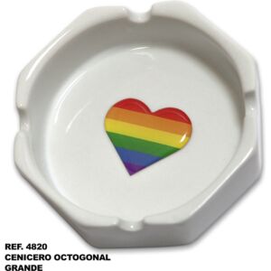 Rainbow Glam Ashtray