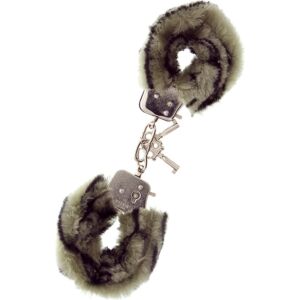 Plush Zebra Handcuffs - Release Kit