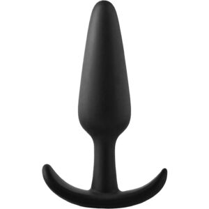Soft Black Anal Plug - Fantasstic