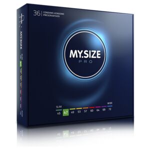 SlimFit 47mm Condoms - Pack of 36 pcs.