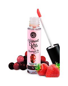Vibrant Kiss Lip Gloss - Bubblegum Strawberry