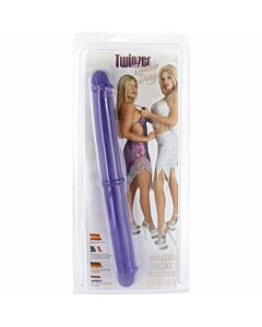 Purple Twin Penis 30cm