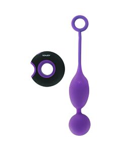 Embrace Remote Control Balls - Lilac and Black