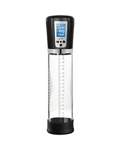 Bomba automática premium recargable lcd - transparente