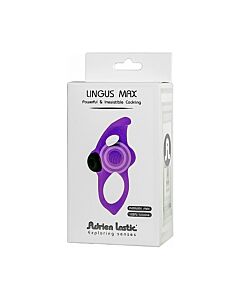 Intense Pleasure Purple Vibrating Ring