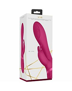 Mira - rabbit g-spot silicon- pink
