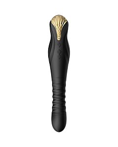 Zalo king vibrator - obsidian black