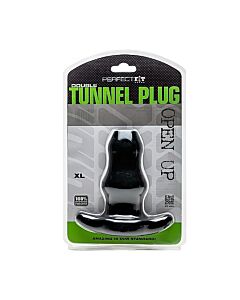 Double tunnel plug xl - negro