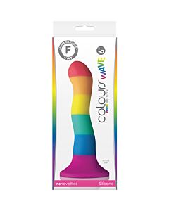 Colours pride edition dildo silicona 15cm