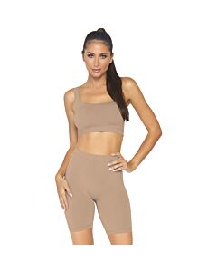 Opaque set with cycling pants