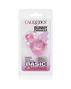 Basic essentials anillo vibrador con conejito