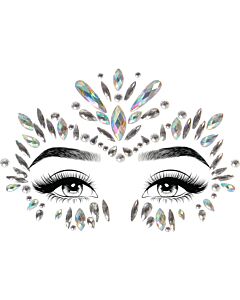 Iris self-adhesive face jewelry
