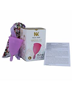 Nina Purple Size L Menstrual Cup