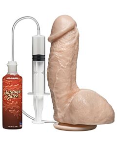 Realistic penis with ejaculation