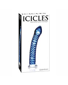 Glass dildo number 29 Icicles