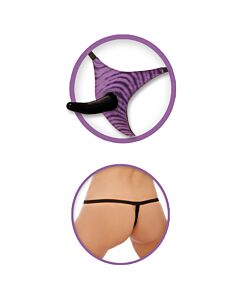 Fetish fantasy vibrator harness