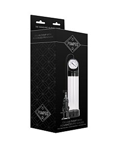 Desarrollador deluxe pump con sistema avanzado psi gauge - transparent