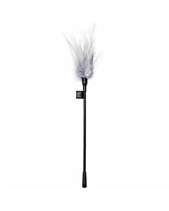 Fifty shades of gray feather duster