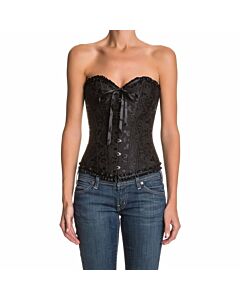 Floral Noir Corset