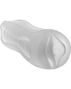 Balls deep masturbator Vagina 23 cm transparent