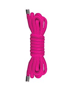 Ouch pink mini Japanese rope 15m