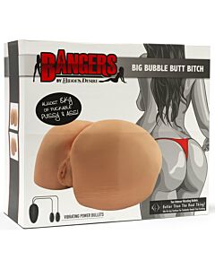 Big bubble butt bitch masturbador realístico con vibración