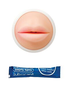 Masturbator male mouth effect form heat