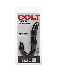 Colt deep vibrador anal flexible negro