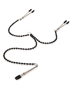 Tweezer clamps for nipples