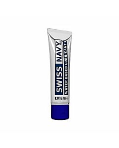 Swiss navy water based lubricant - 10ml