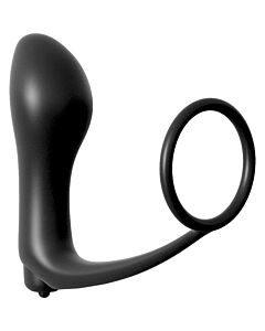 Plug vibrator anal ring for black penis