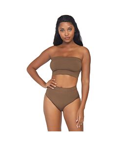 Opaque microfiber set - caramel