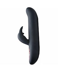 Vibrador 10x flexing rabbit vibrator - black