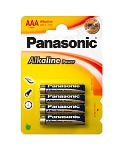 Bright AAA Panasonic Batteries (4-Pack)