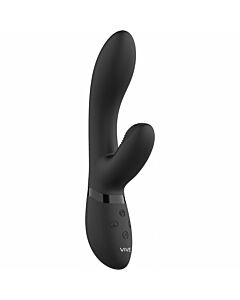 Kyra - rabbit silicone g-spot - black