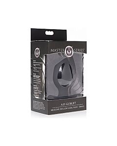 Ass goblet plug de silicona hueco - pequeño