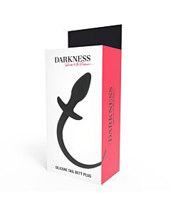 Anal Plug Eclipse 28cm - Black Silicone