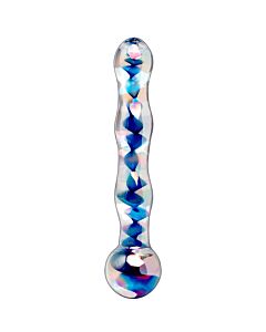 Glass dildo number 8 Icicles