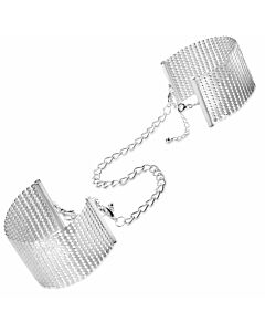 Silver Metallic Desire Handcuffs