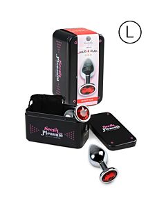 Plug anal l - rojo