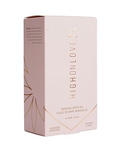 High on love - lavender and honey bath oil - 100ml