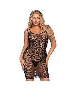 Crochet Black Dress