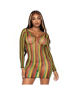 Rastafari Net Mini Dress One Size