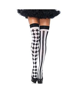 Harlequin Monochromatic Socks