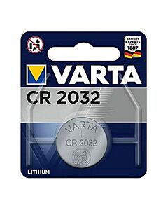 Varta CR2032 3V Button Cell Battery - Blister Pack of 1 unit