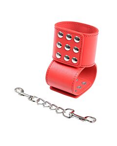 Red Snap Cuffs