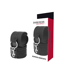 Neoprene Dark Pleasure Handcuffs